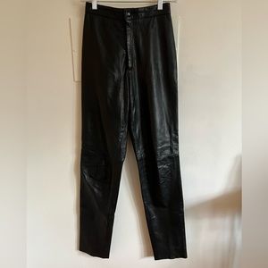 Vintage 1990s Leather Pants Super Soft